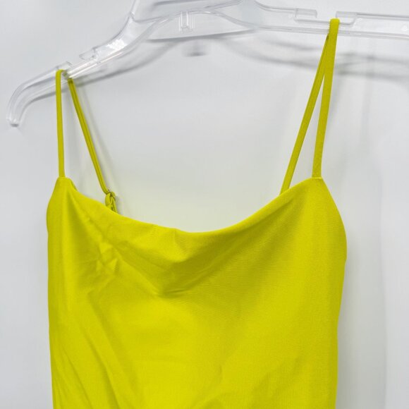 NEW Shade & Shore One Piece Swimsuit - Lime Green - Size Medium - Picture 4 of 10